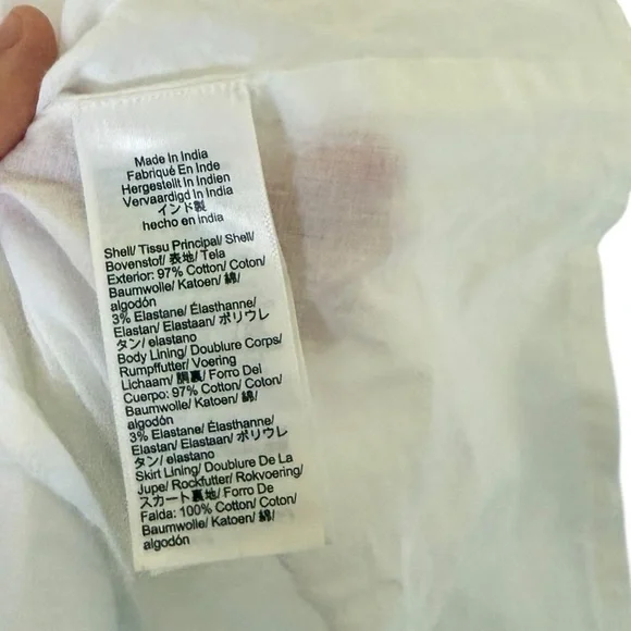 J. crew Fit-and-flare mini dress w/ Rick Rack Trim - Picture 5 of 11